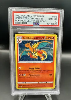 Pokemon Special Delivery Charizard #075 Pokemon Center PSA 10 Gem Mint - Image 1
