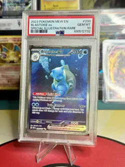 2023 Pokemon TCG ~ 151 Blastoise EX Special Illustration Rare #200 PSA 10 🇺🇸 - Image 2