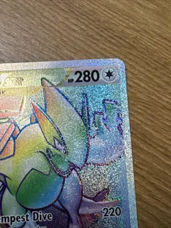 2022 Pokemon SWSH Silver Tempest Lugia VSTAR Secret Rainbow 202/195 NM - Image 3