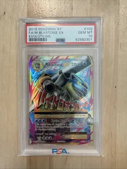 🔥2016 Pokemon XY Evolutions M Mega EX Charizard Blastoise Venusaur PSA 10 🔥🔥 - Image 1