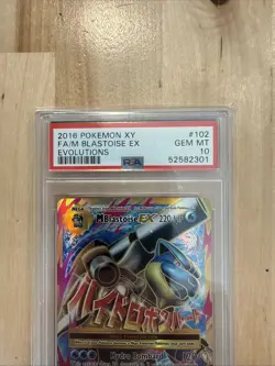 🔥2016 Pokemon XY Evolutions M Mega EX Charizard Blastoise Venusaur PSA 10 🔥🔥 - Image 2