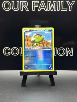 Basculin 35/114 Reverse Holo Black & White 1 Base Set Pokemon TCG Uncommon NM - Image 1