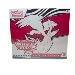 Pokemon TCG: Scarlet & Violet - WHITE FLARE Elite Trainer Box FACTORY SEALED ETB - Image 1