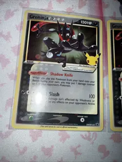2021 Pokemon SWSH Celebrations Black Star Promo ETB Greninja Holo #SWSH144 x2 - Image 2