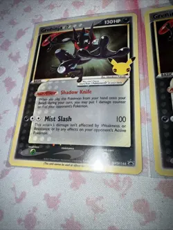 2021 Pokemon SWSH Celebrations Black Star Promo ETB Greninja Holo #SWSH144 x2 - Image 3