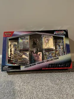 Pokemon Prismatic Evolutions Premium Figure Collection Slightly Damaged box - Image 1