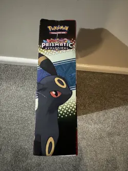 Pokemon Prismatic Evolutions Premium Figure Collection Slightly Damaged box - Image 3