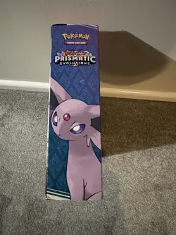 Pokemon Prismatic Evolutions Premium Figure Collection Slightly Damaged box - Image 4