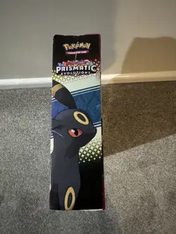 Pokemon Prismatic Evolutions Premium Figure Collection Slightly Damaged box - Image 5