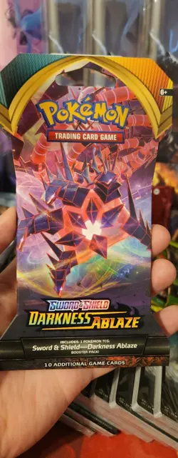 Pokemon TCG | Darkness Ablaze | Sleeved Booster Pack | New Factory Sealed 820650807121 - Image 1