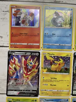 Pokemon SWSH Promo Lot x12 *LP-NM Pikachu Vaporeon Sobble Grookey Dedenne - Image 2