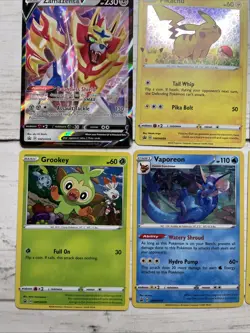 Pokemon SWSH Promo Lot x12 *LP-NM Pikachu Vaporeon Sobble Grookey Dedenne - Image 4