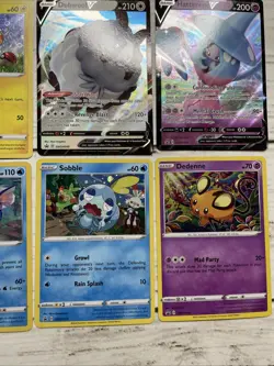 Pokemon SWSH Promo Lot x12 *LP-NM Pikachu Vaporeon Sobble Grookey Dedenne - Image 5