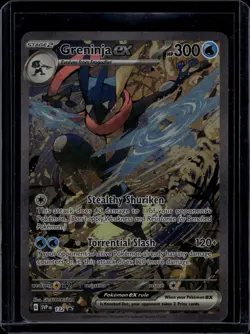 2024 Pokemon Scarlety & violet Black Star Promo Greninja ex #SVP132 - Image 1