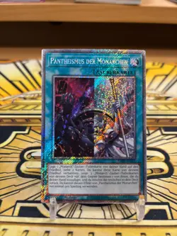 Yugioh Pantheismus der Monarchen Platinum Secret Rare RA04-DE261 - Image 1