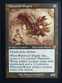 Wurmcoil Engine Retro - BRO - Mtg Card #5MY - Image 1