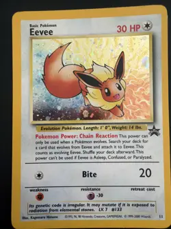 Eevee 11 JR Stamp Rally Promo 2000 Pokemon Card - Image 1