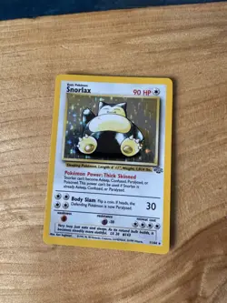 Snorlax 11/64 Holo Rare Jungle Pokemon Card TCG - Vintage 1999 -LP - Image 1