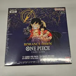 One Piece Card Game [OP-01] [BLUE BOTTOM] Romance Dawn Booster Box - Image 1