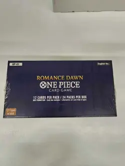 One Piece Card Game [OP-01] [BLUE BOTTOM] Romance Dawn Booster Box - Image 4
