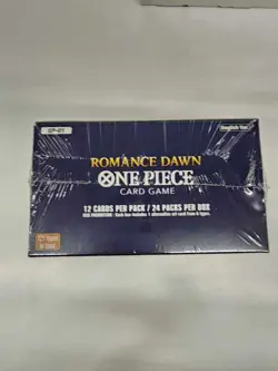 One Piece Card Game [OP-01] [BLUE BOTTOM] Romance Dawn Booster Box - Image 5
