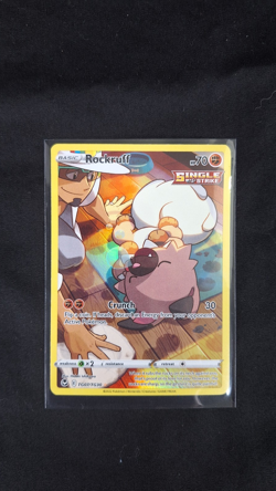 Pokemon Card TCG - Rockruff TG07 Ultra Rare Silver Tempest Trainer Gallery NM - Image 2