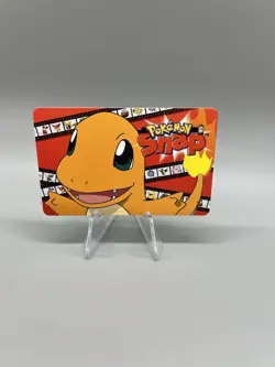 1999 Pokemon Snap Smart Card Blockbuster Video Charmander - Image 1