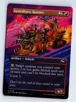 Apocalypse Runner (Borderless) - Aetherdrift- Foil - Image 1