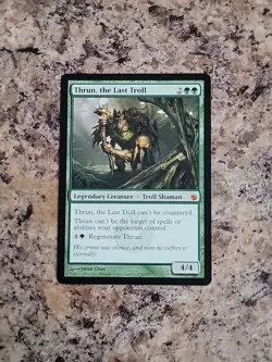 MTG Thrun, the Last Troll: Mirrodin Besieged #92 - NM - Image 1