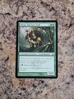 MTG Thrun, the Last Troll: Mirrodin Besieged #92 - NM - Image 2