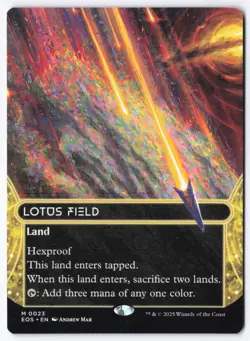 Lotus Field (0023) (Borderless) M Edge of Eternities: Stellar Sights 23 NM - Image 1