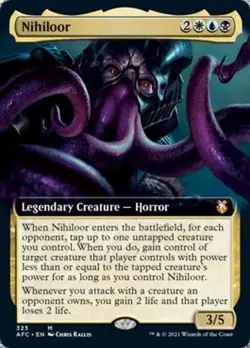 Nihiloor (Extended Art) - Commander: Adventures in the Forgotten Realms (AFC) - Image 1