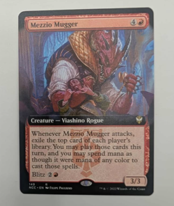 Mezzio Mugger (Extended Art) - MTG - Streets of New Capenna N.149 NM MTG - Image 1