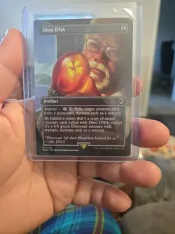 Dino DNA (Borderless) Universes Beyond: Jurassic World Collection Foil - Image 1