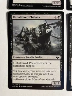 4x Mtg Crimson Vow Unhallowed Phalanx NM/M Magic The Gathering - Image 2