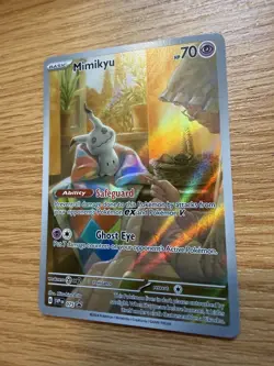 2023-25 Pokemon SV Black Star Promos SVP EN Mimikyu #075 - Image 3