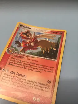 BLAZIKEN - HOLO RARE - 5/108 - EX POWER KEEPERS - NEAR MINT - POKEMON - Image 2