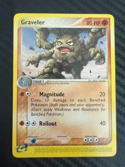 Pokemon TCG Graveler 30/97 EX Dragon VLP - Image 1