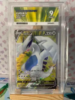 Lugia V 185/195 | Ace 9 | Pokemon Silver Tempest | Full Art - Image 1