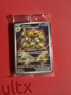 Alakazam Pokemon Mega Evolutions - ETB Promo #9 Sealed - Image 1