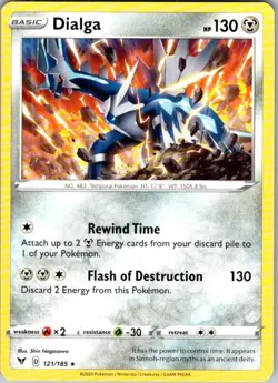 Pokemon | Deck Exclusives | Dialga - | 121/185 | Normal | NM - Image 1