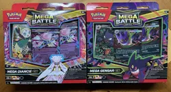 Pokemon Set of 2 (1 of each) Mega Gengar ex / Mega Diancie ex Mega Battle Deck - Image 1