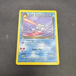 Dark Golduck [1st Edition] #37 Pokemon Team Rocket NM - Image 1