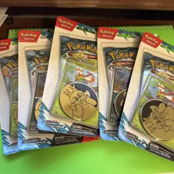 5 POKEMON TCG JOURNEY TOGETHER Checklane Blisters ENGLISH 3 Yanma & 2 Scraggy - Image 2