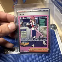 Pokemon ~ Lacey SIR - 175/131 Prismatic Evolutions Special Illustration Rare - Image 4