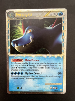 Pokemon TCG Feraligatr Prime Heartgold & Soulsilver 108/123Holo Rare Prime (LP+) - Image 1