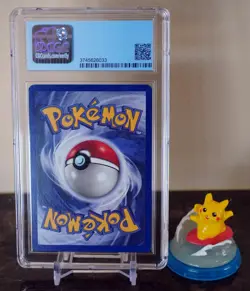 1999 Pokemon Base Set Pikachu CGC 7 Near Mint #58 - Yellow Cheeks WOTC PSA | BGS - Image 2