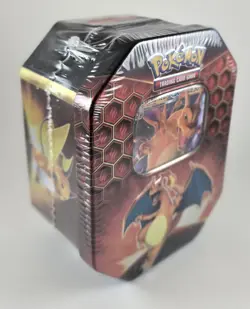 Pokemon Hidden Fates Charizard GX Promo Tin - Factory Sealed - OOP Rare - NEW - Image 2