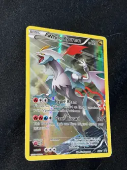 Pokemon TCG White Kyurem XY81 Full Art XY Promo Rare Ungraded Lightly Played - Image 2