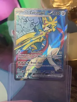 Hop's Zacian Ex 176/159 - Ultra Rare - SV09: Journey Together - Pokemon TCG - Image 4